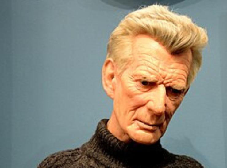 Wax statue of Samuel Beckett, National Wax Museum Plus, Dublin