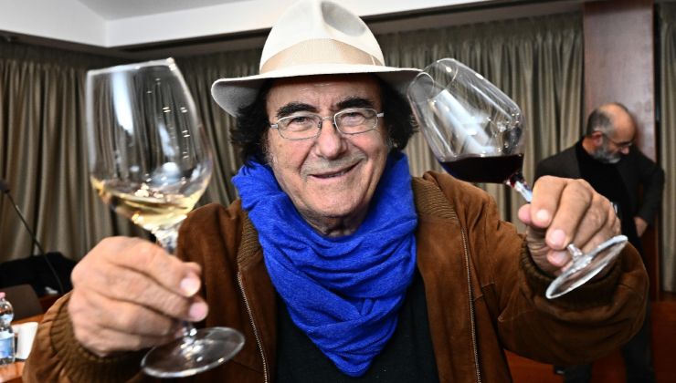 Albano Carrisi cantante e produttore di vino