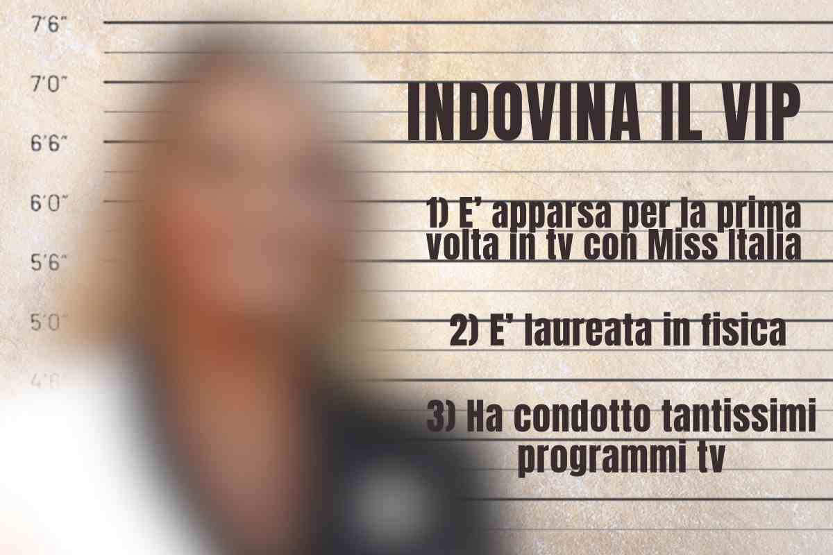 Indovina vip ecco chi è la showgirl