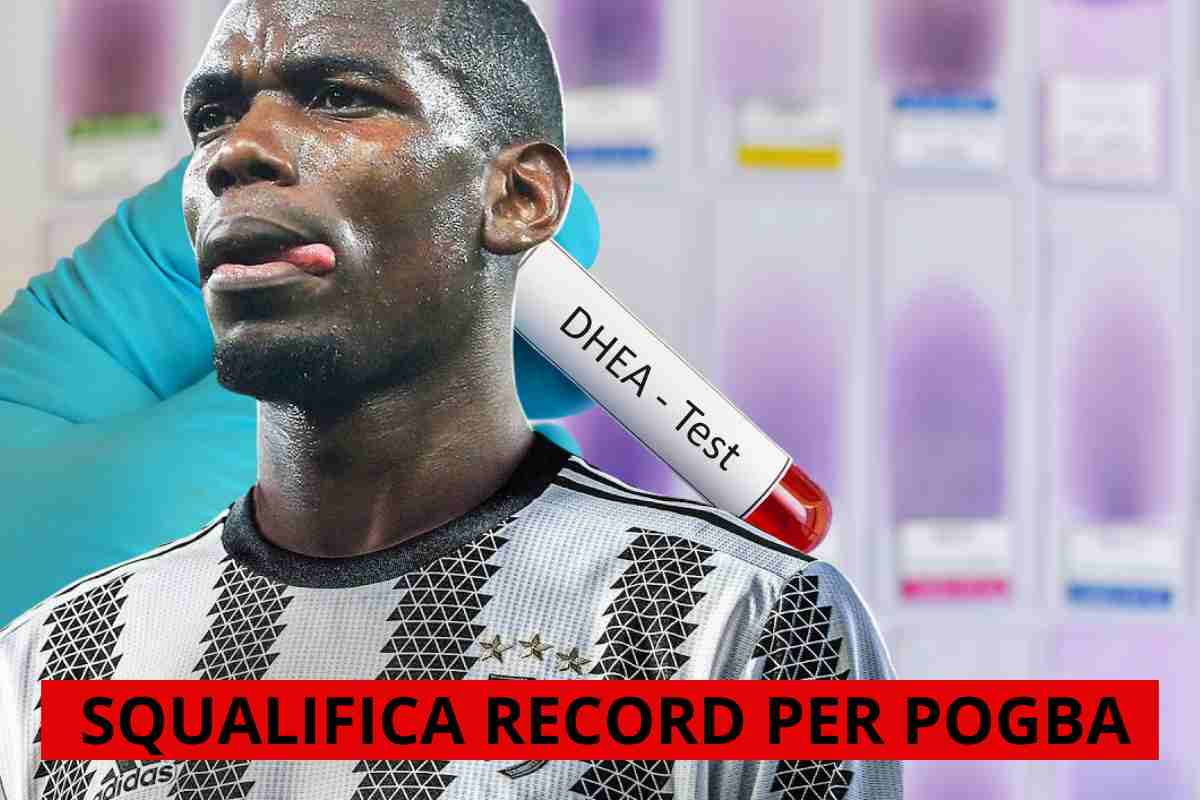 Squalifica per Paul Pogba