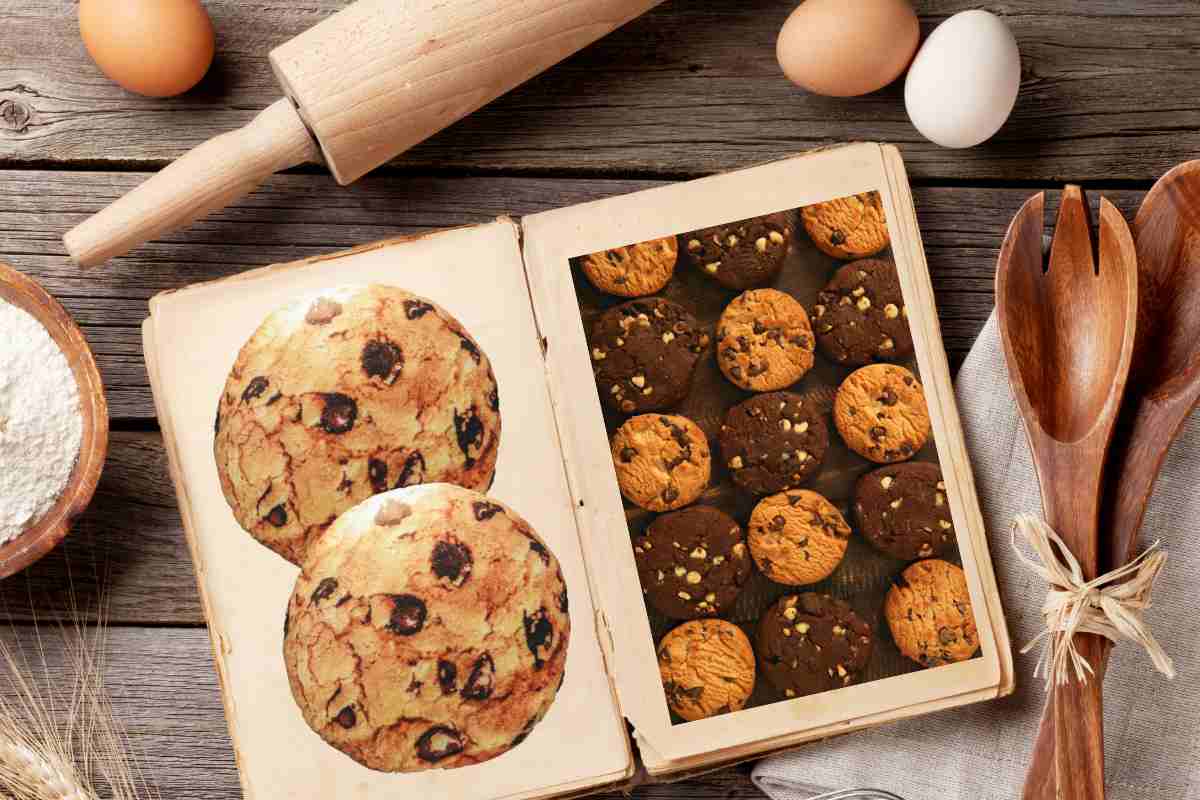 ricetta per biscotti al cioccolato