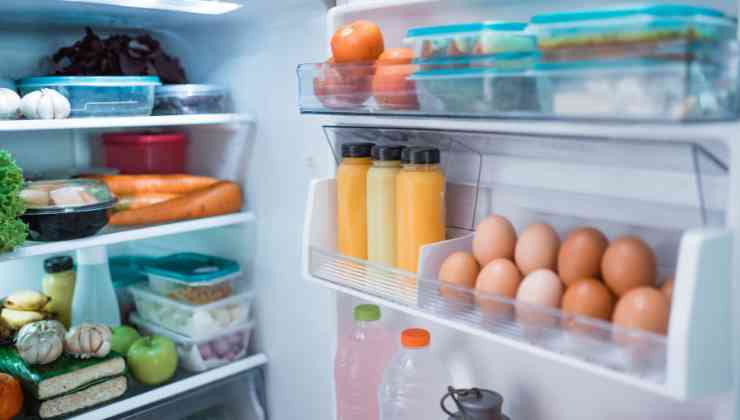 disponi cibo frigo risparmi