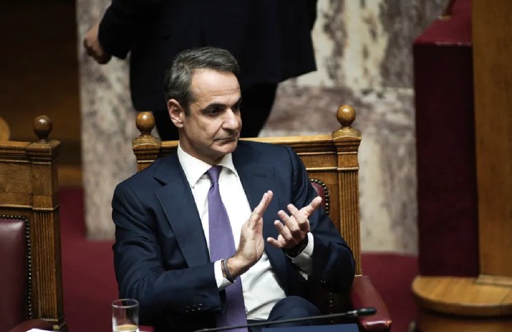 Il premier greco Mitsotakis