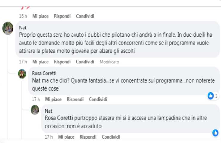 commenti l'eredità